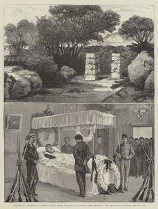 Funérailles de Garibaldi à Caprera